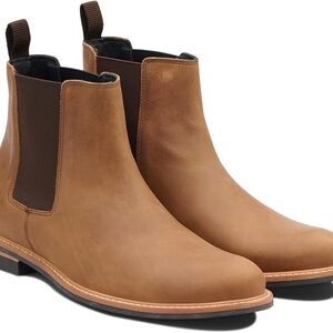 Nisolo Marco Brown Leather Chelsea Boots NEW!